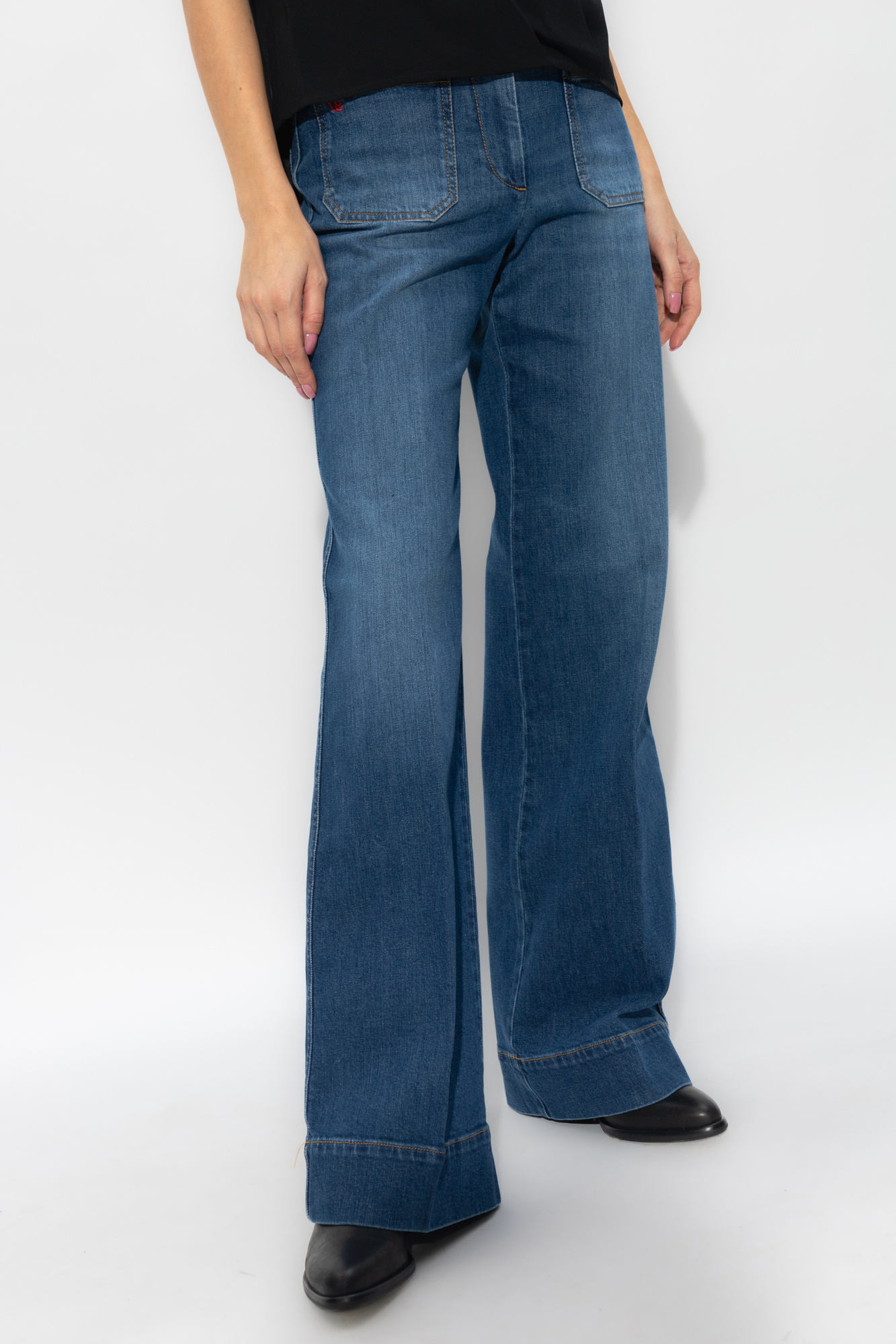 Buy Green Vintage Straight Leg Jeans - 24L, Jeans