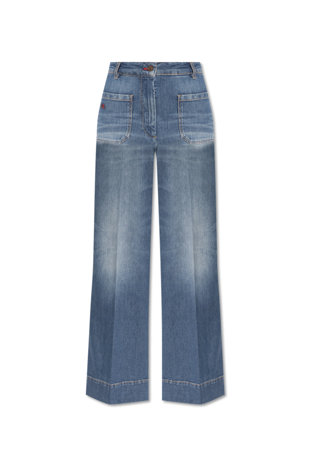 Victoria Beckham Jeans with Logo