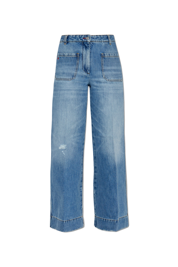 Victoria Beckham Jeans with logo