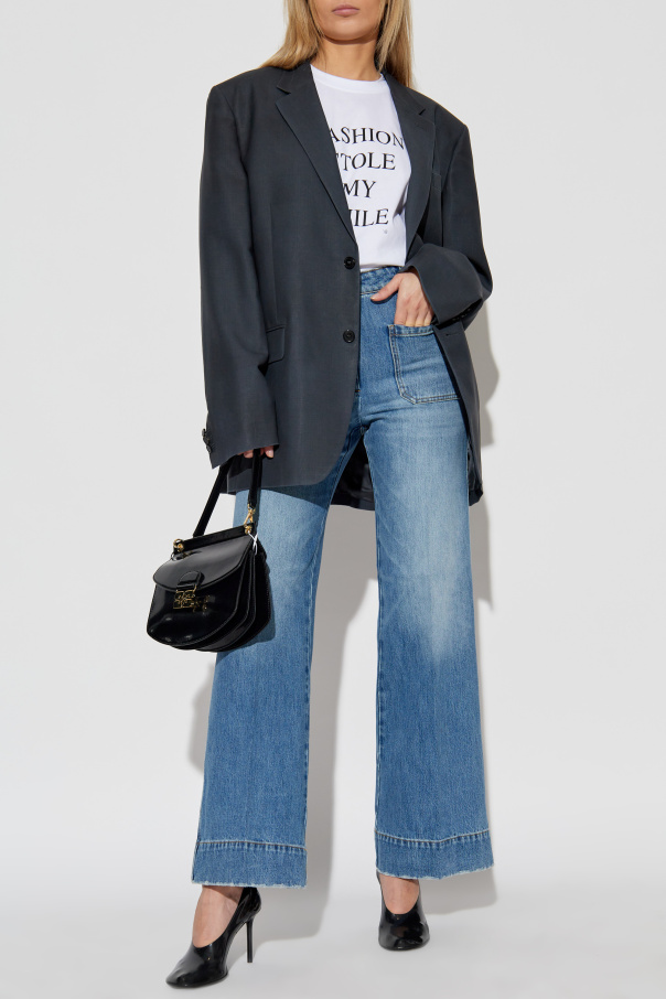 Victoria Beckham Jeans with logo