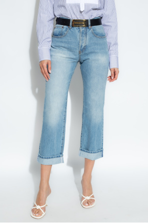 Victoria Beckham women s belt calvin klein jeans logo sm lth 30mm k60k608032 vivid viola vib