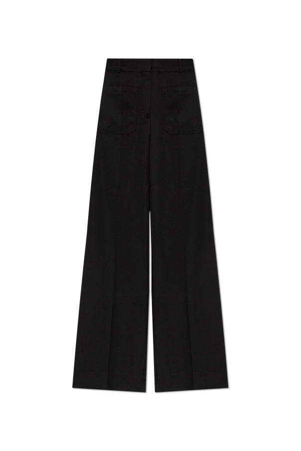 Victoria Beckham Spodnie z kieszeniami