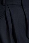 Victoria Beckham NAVY BLUE Pleat-front trousers