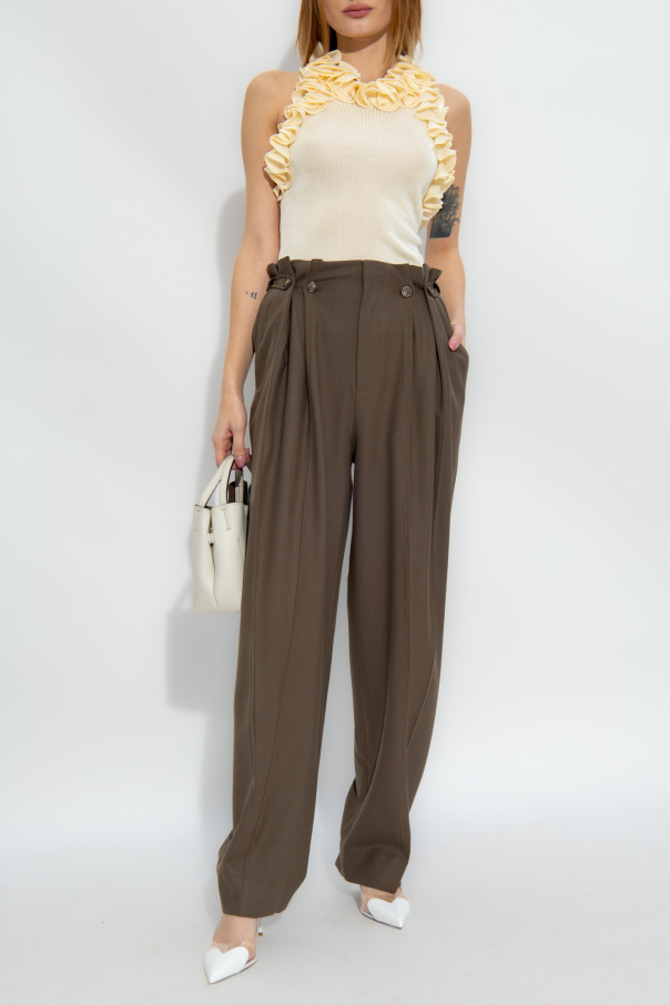Victoria Beckham Spodnie typu ‘paperbag’
