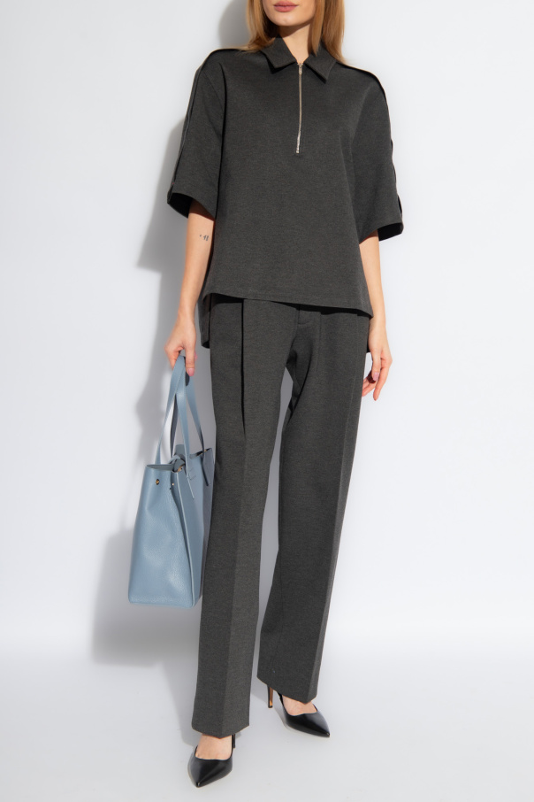 Victoria Beckham Pleated Tosi trousers