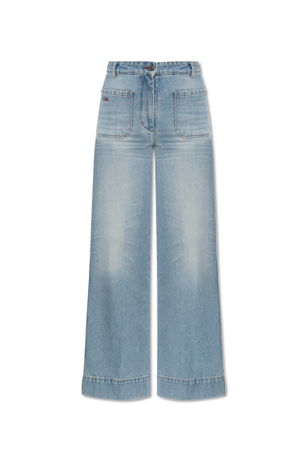 Victoria Beckham Jeans with logo