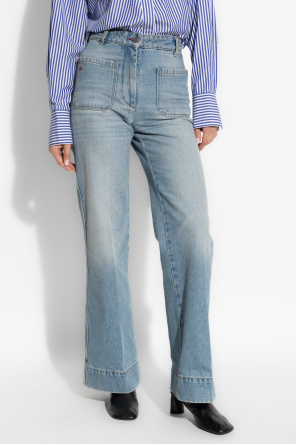 Victoria Beckham Jeans with logo