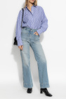 Victoria Beckham light blue Jeans with logo