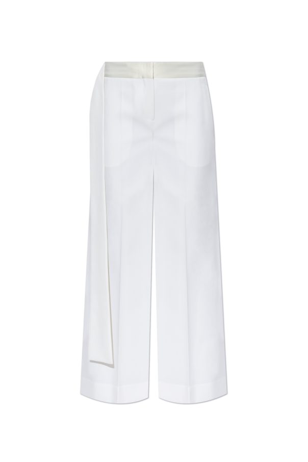 Victoria Beckham Spodnie z kant