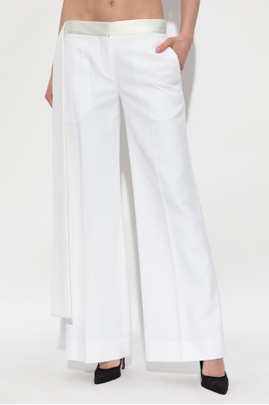 Victoria Beckham Spodnie z kant