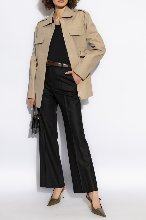 Victoria Beckham Trousers with wool finish