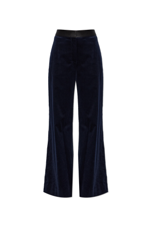 Samt-Hose
