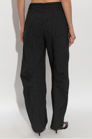 ROTATE Striped Pattern Pants