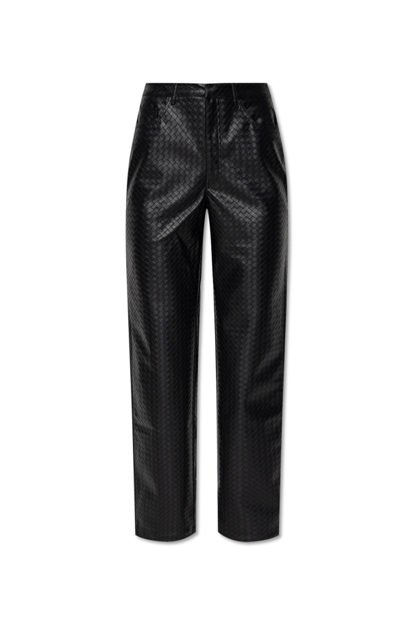 ROTATE Eco leather trousers