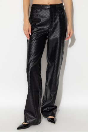 ROTATE Eco leather trousers