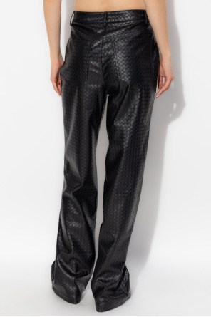 ROTATE Eco leather trousers