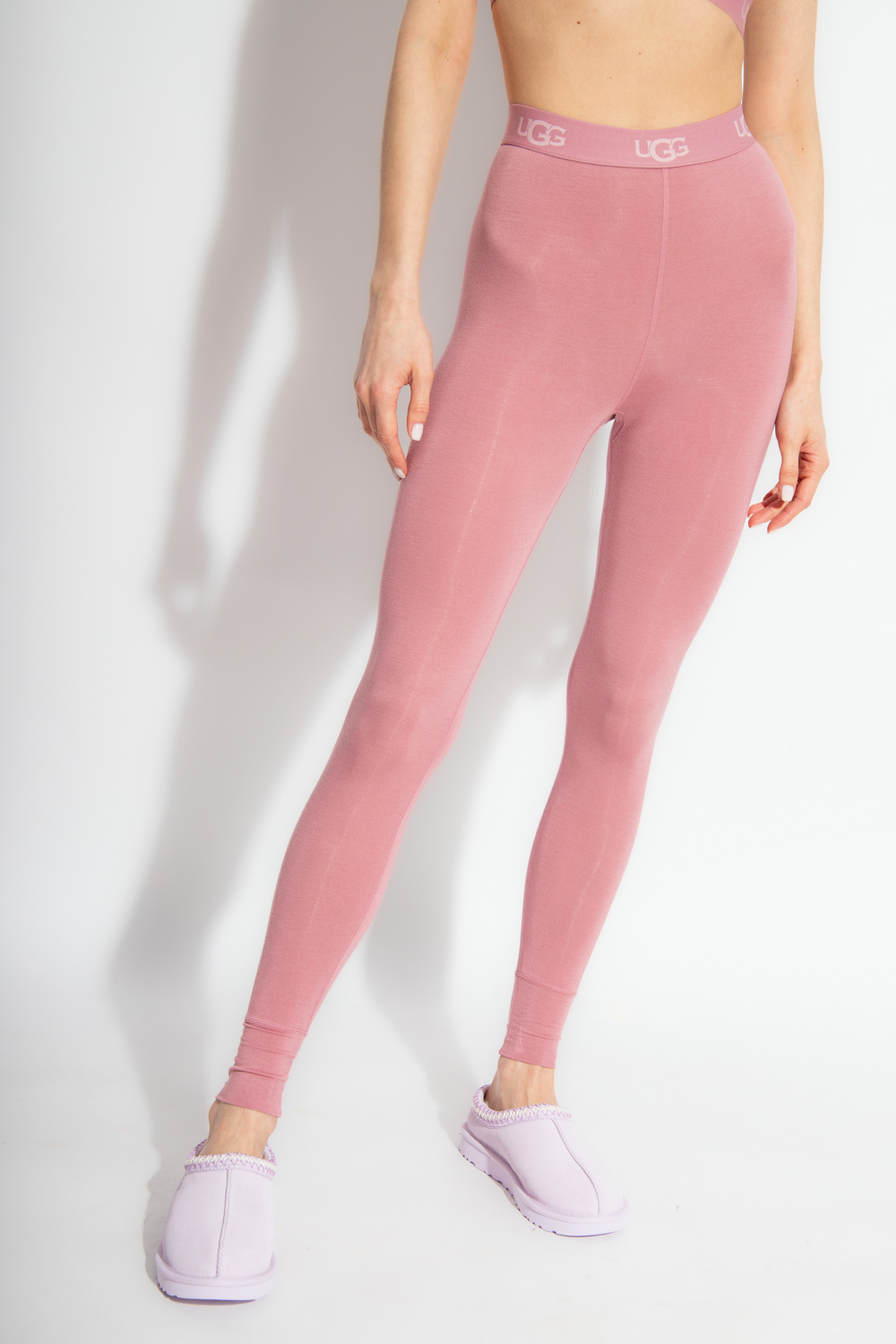 UGG Mckena Logo Leggings (Flamingo Pink) Women's Casual Pants - ShopStyle