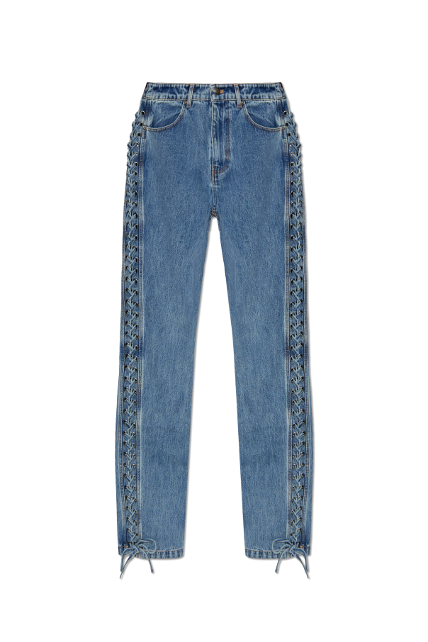 Jeans with tie od ROTATE