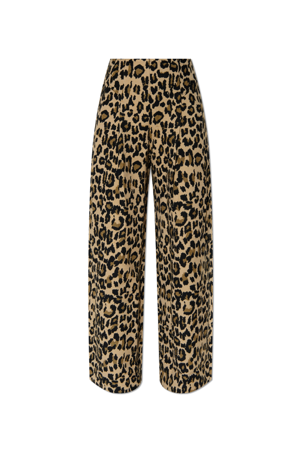 Animal print trousers od ROTATE