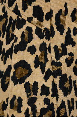 ROTATE Pantalones con estampado animal