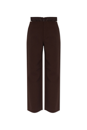 Pantalones de pierna recta