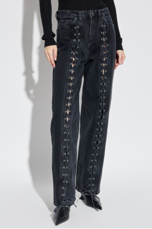 ROTATE High-Waist-Jeans