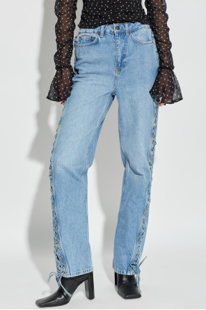 ROTATE Vaqueros con lazo decorativo