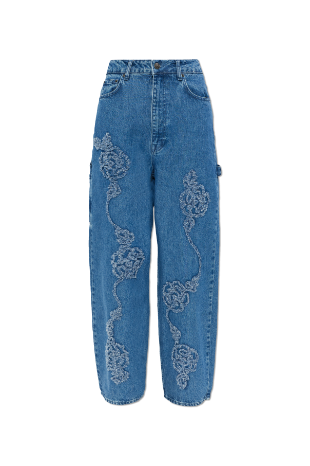 ROTATE Wide-leg jeans