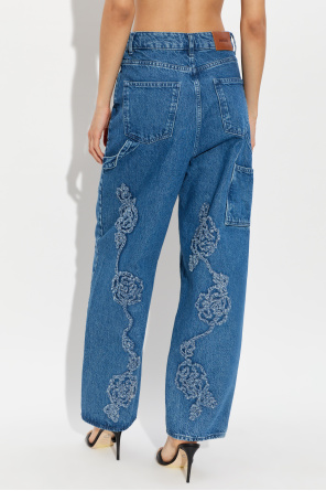 ROTATE Wide-leg jeans