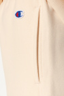 Champion cream Sweatpants with logo
