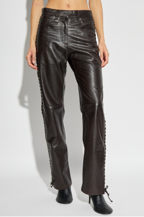 ROTATE Leather pants