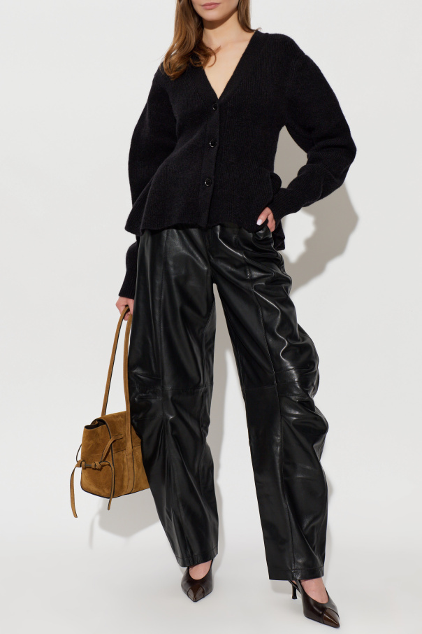 ROTATE Pantalones de cuero