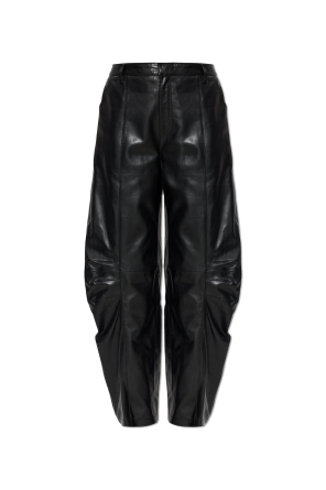 Leather trousers