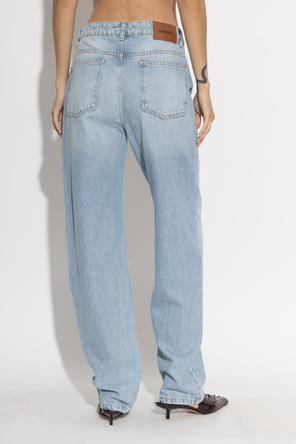 ROTATE Jeans with sewn-in zippers in the legs