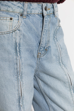 ROTATE Jeans with sewn-in zippers in the legs