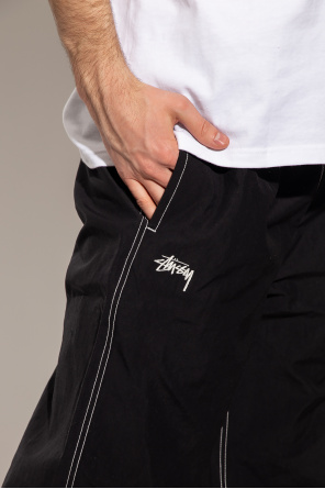 Stussy Wide trousers with logo