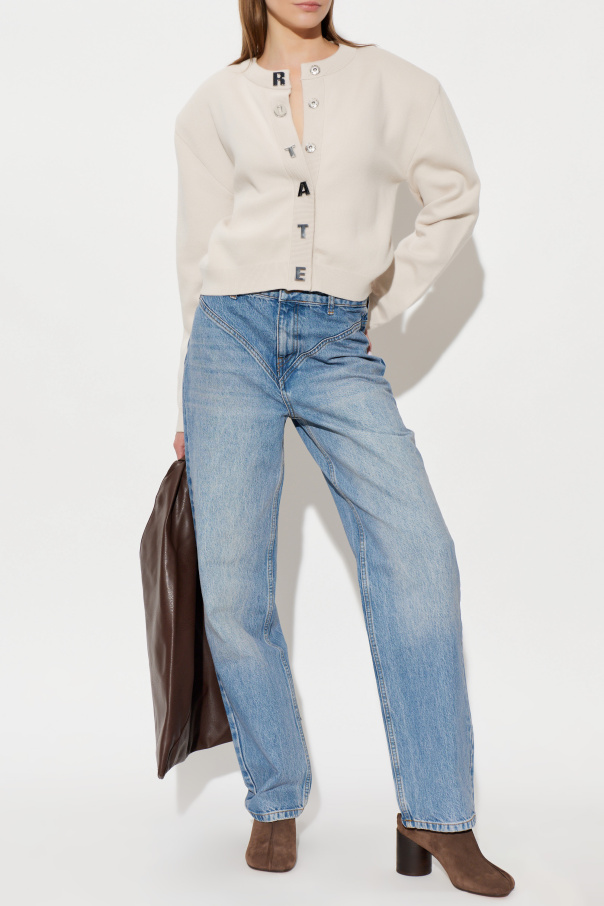 ROTATE High-waisted jeans