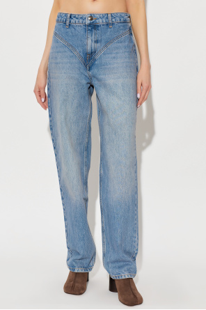 ROTATE High-waisted jeans