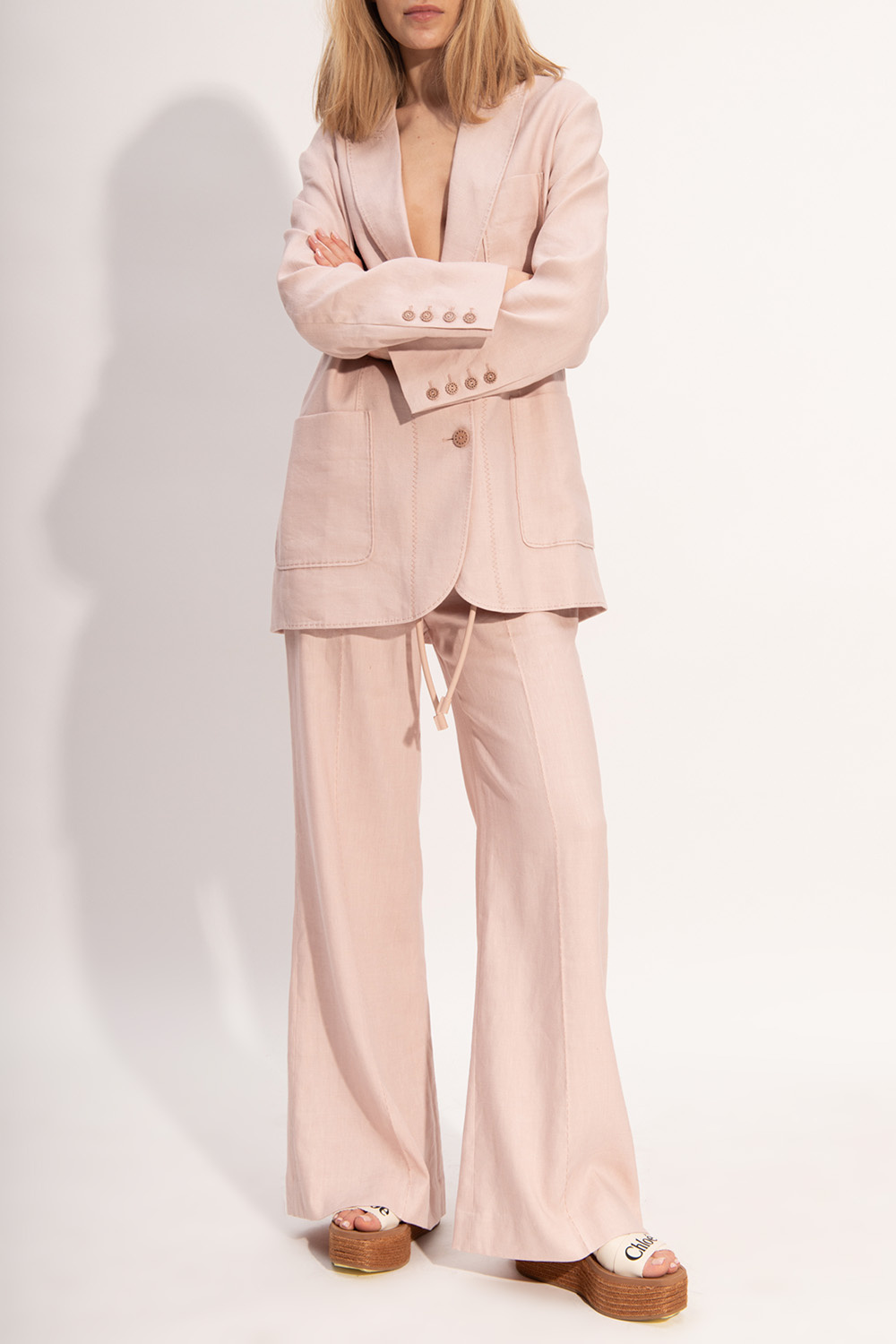 Zimmermann Trousers with creases