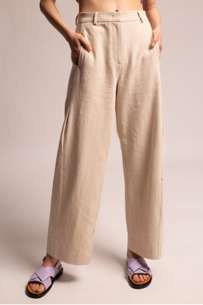 Holzweiler Wide-leg pleated trousers