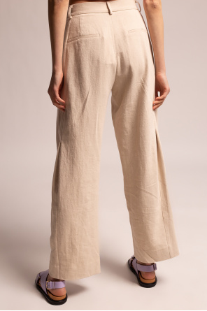 Holzweiler Wide-leg pleated pas trousers