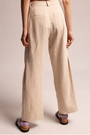 Holzweiler Wide-leg pleated trousers