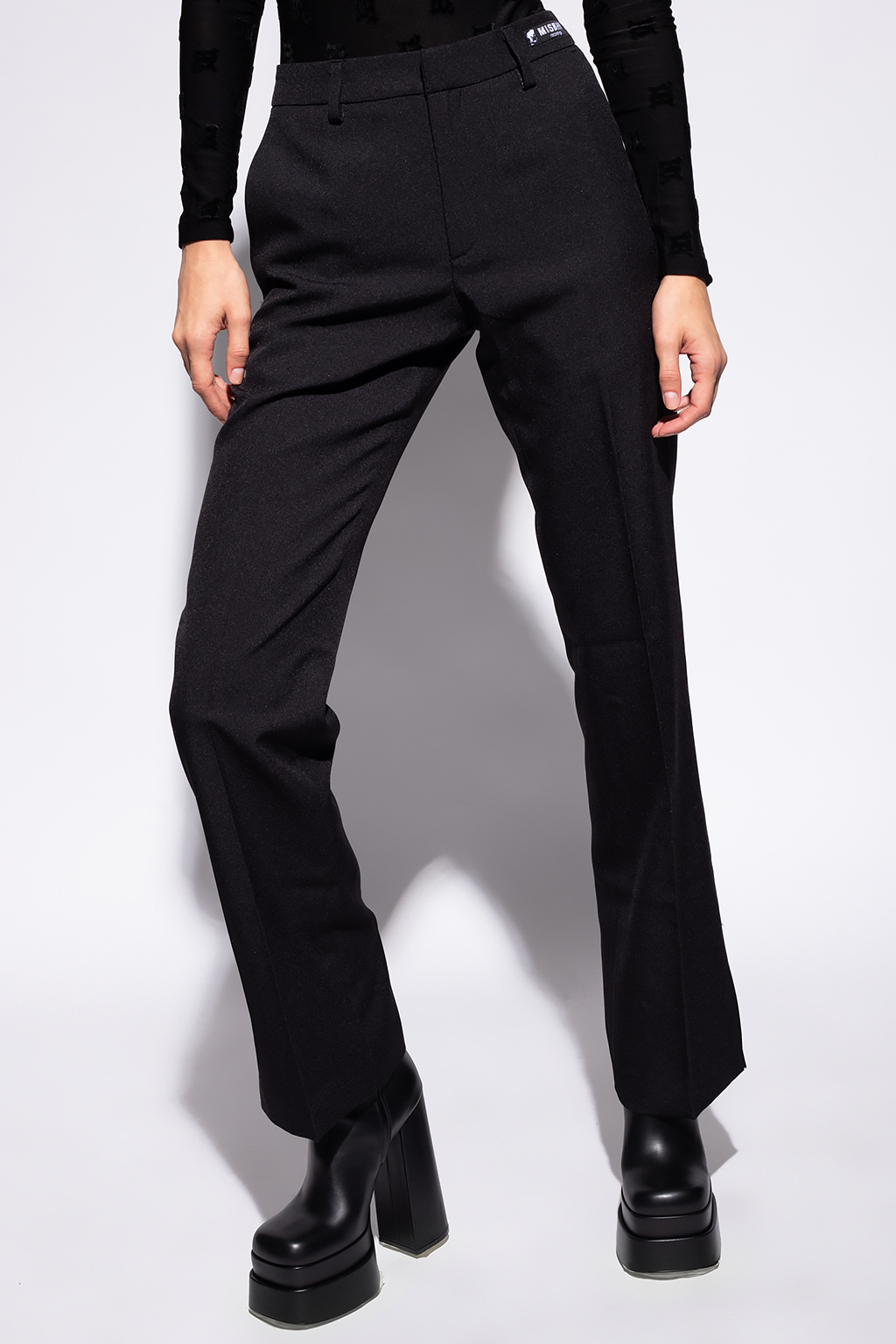 MISBHV ‘Relaxed’ pleat-front trousers