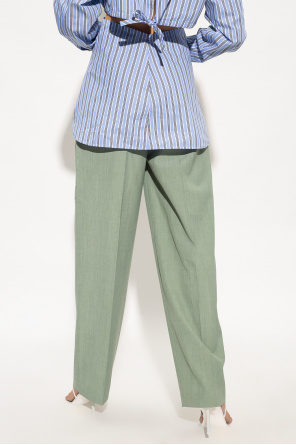 Victoria Beckham Pleat-front trousers