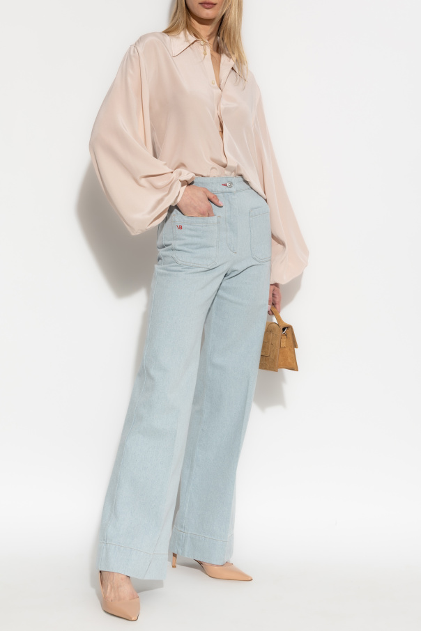 Victoria Beckham Jeans with logo