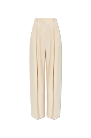 Pleated trousers