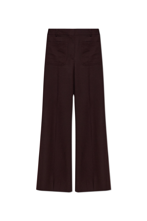 Wool trousers with pockets od Victoria Beckham