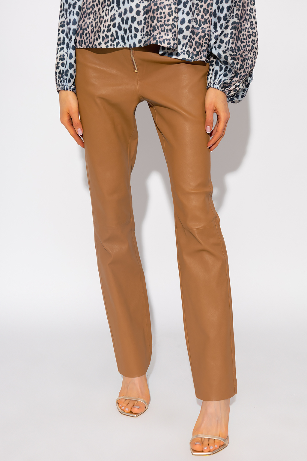 Notes Du Nord ‘Anna’ leather trousers