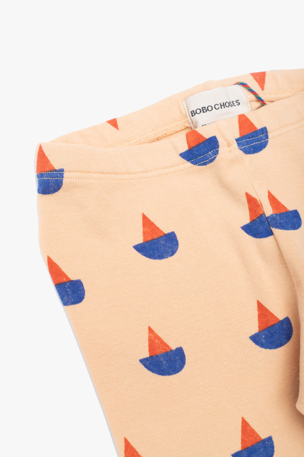 GenesinlifeShops Italy - Orange Patterned leggings Bobo Choses - koral  lustrous gouffre leggings item