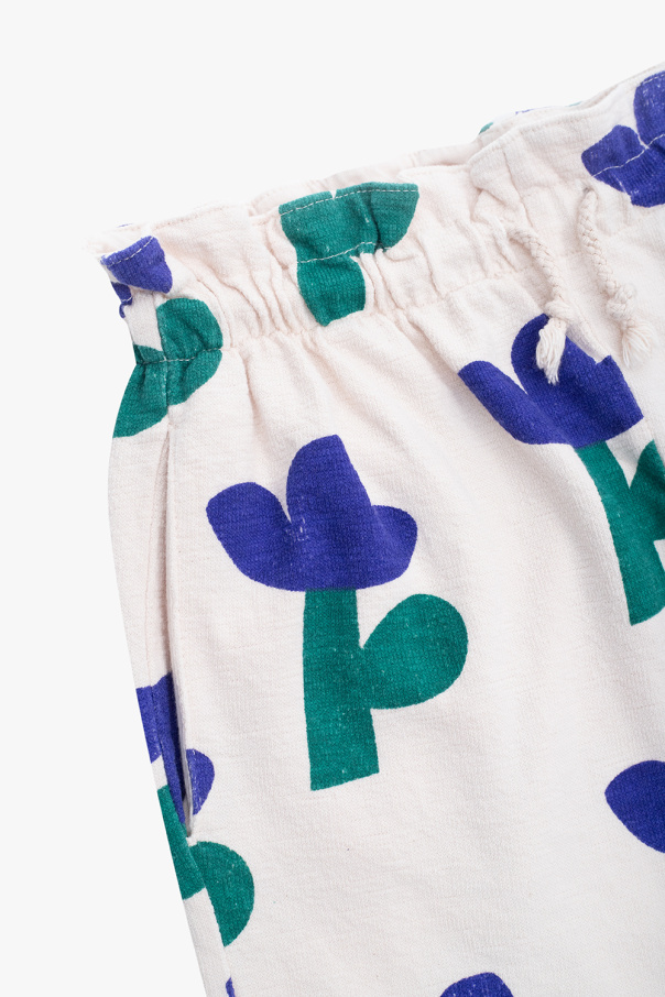 Bobo Choses Trousers with floral motif
